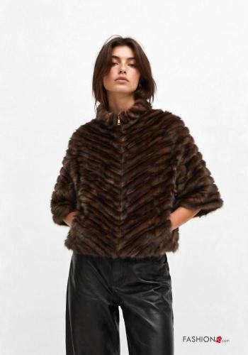 Ecological Fur Kimono