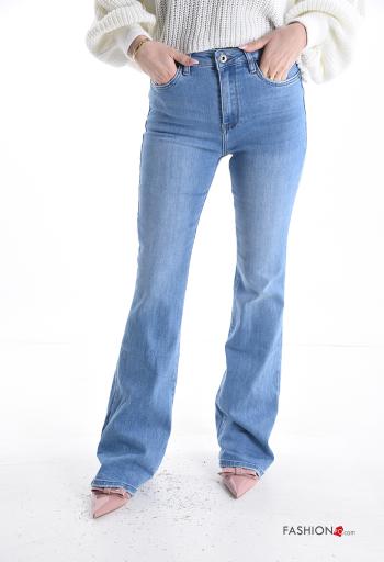 Calças de ganga em Algodão - ph 1