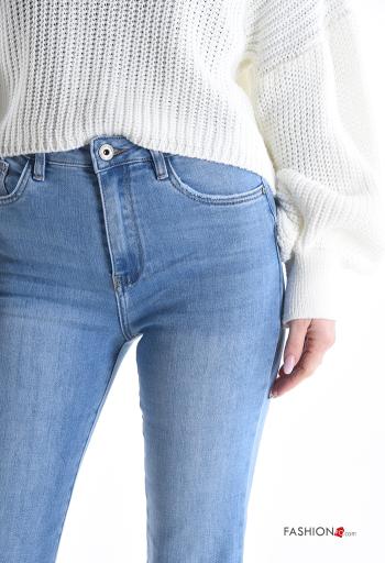 Calças de ganga em Algodão - ph 4