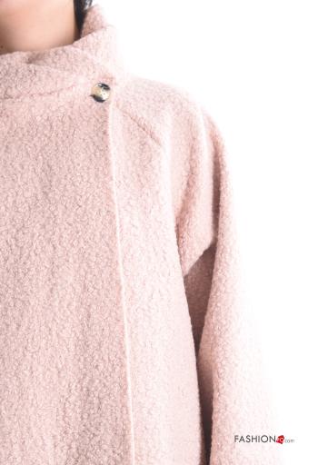 lange ärmel Jacke Rollkragen- mit Knöpfen - ph 4