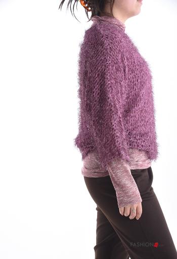 Ensemble coordonné manches longues à usage multiple col rond à col roulé - ph 3