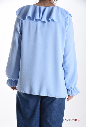 Camisola de mangas compridas Estilo Casual - ph 2