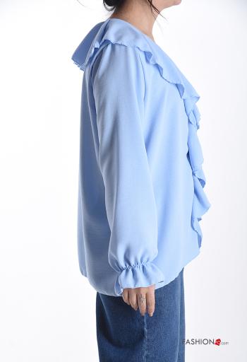 Camisola de mangas compridas Estilo Casual - ph 3