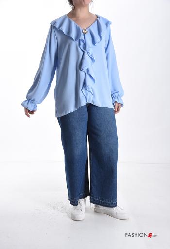 Camisola de mangas compridas Estilo Casual - ph 5