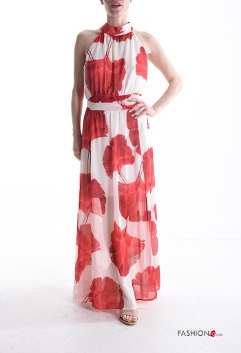 Dress with buttons
