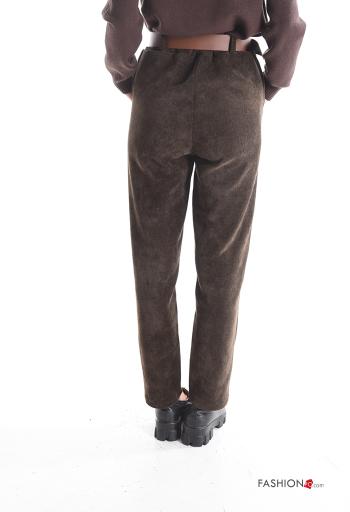 Trousers with belt with pockets - ph 2