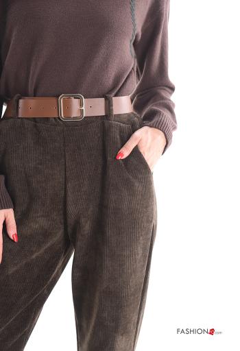 Trousers with belt with pockets - ph 4