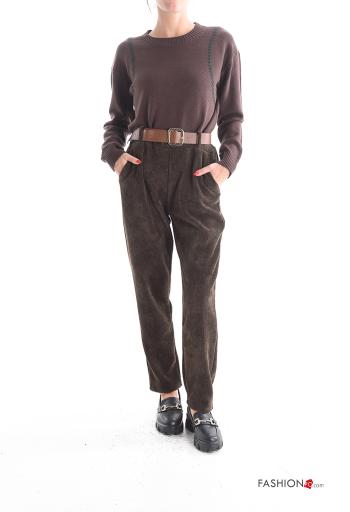 Trousers with belt with pockets - ph 5