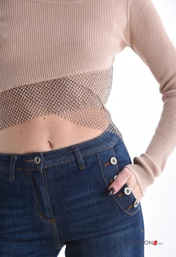 Pull avec strass - ph 4