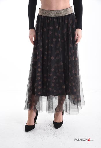 Jupe tulle lurex