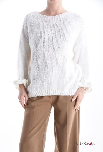 Pull en Mélange de Laine