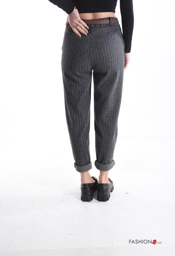 Trousers with belt with pockets - ph 2