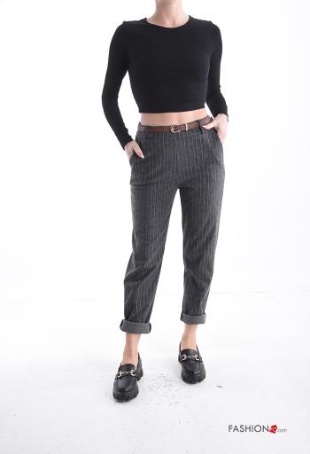 Trousers with belt with pockets - ph 5