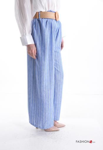 Pantalone con cintura in stoffa - ph 3