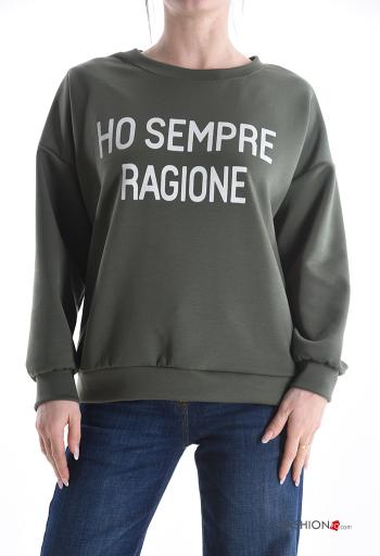 Camisola de mangas compridas