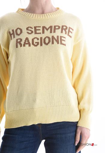 Camisola de mangas compridas em Algodão - ph 4