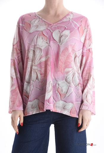 Camisola de mangas compridas Estilo Casual - ph 1