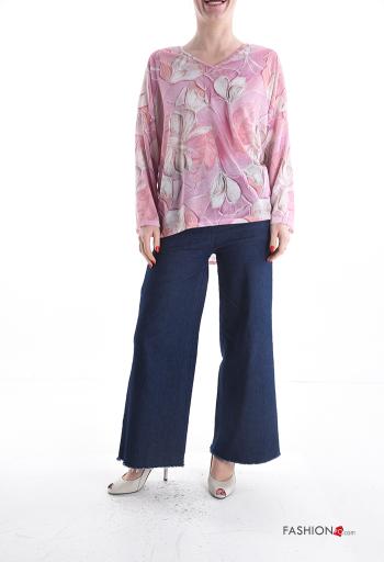 Camisola de mangas compridas Estilo Casual - ph 5