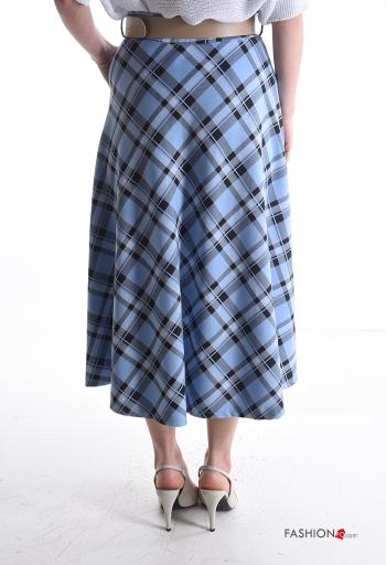 Jupe à Imprimé Géométrique avec ceinture - ph 2