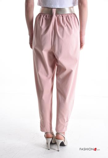 Pantalon en Coton avec ceinture à boutons - ph 2
