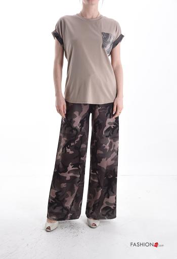 zweiteilige Set mit Strasssteinen - ph 1