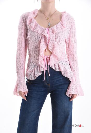 lace trim Bolero