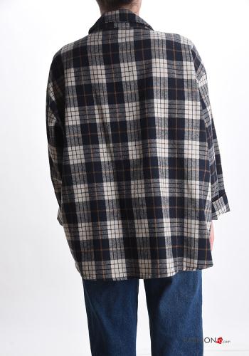 Cotton Shirt with buttons with pockets - ph 2