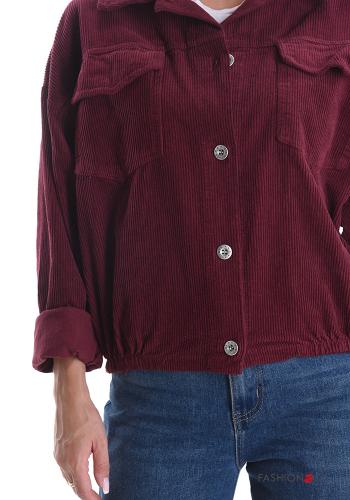 Cotton Jacket with buttons with pockets - ph 5