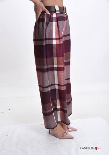 Trousers with belt with pockets - ph 3