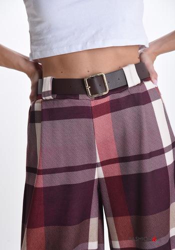 Trousers with belt with pockets - ph 4