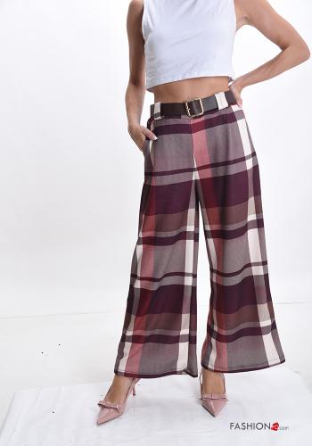 Trousers with belt with pockets - ph 5