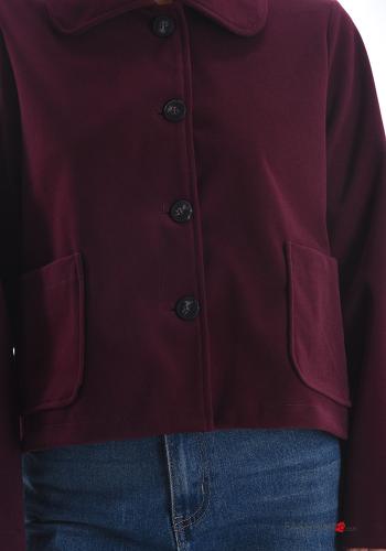 Wool Mix Jacket with buttons with pockets - ph 4