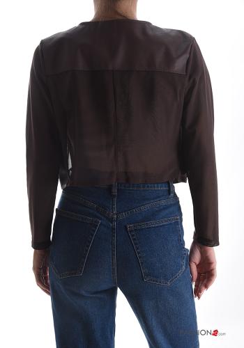 faux leather Bolero - ph 2