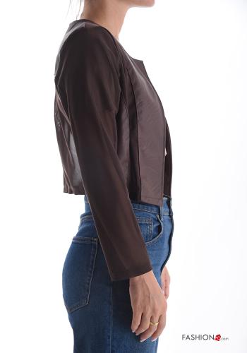 faux leather Bolero - ph 3