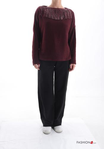 Wool Mix Tunic with rhinestones - ph 5