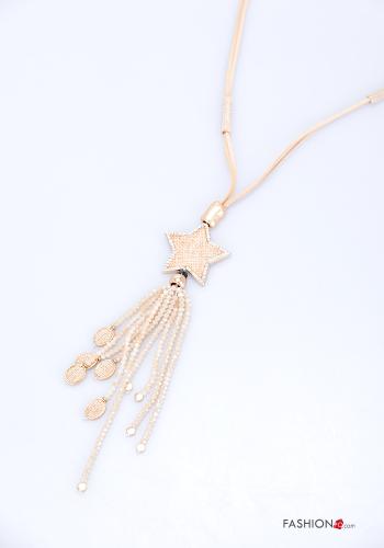 adjustable Necklace with rhinestones