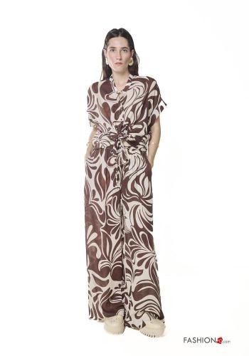 Abstract print Trousers