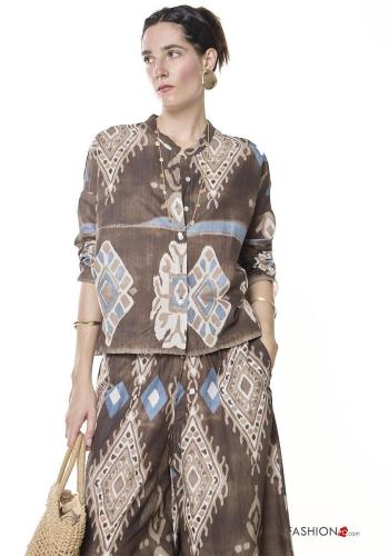 Batik print Cotton Shirt