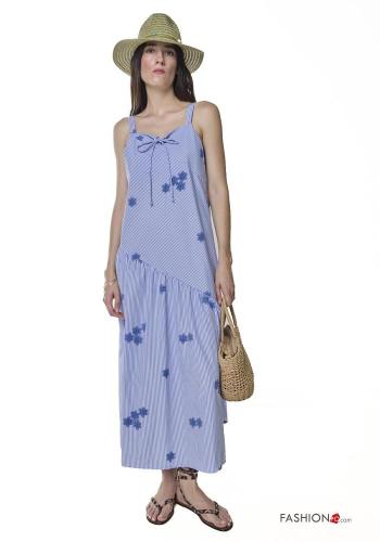 Patterned sleeveless Cotton Dress - ph 1