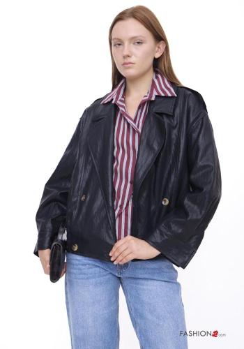 oversized Cotton Bomber Jacket