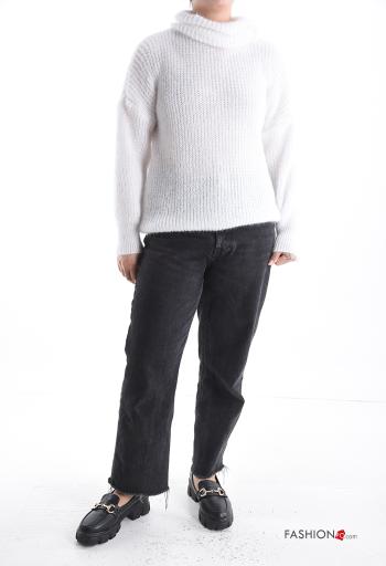 Camisola manga comprida com gola subida - ph 5