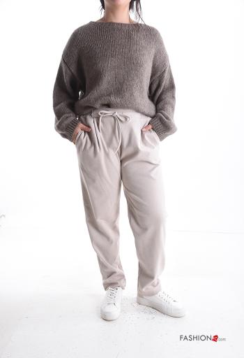 Calças de treino com bolsos com elástico - ph 5