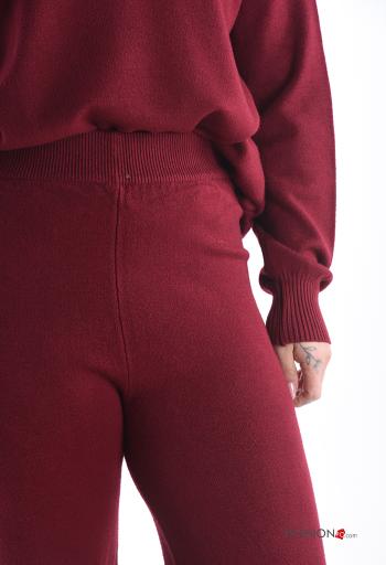 Conjunto manga comprida com gola subida com elástico - ph 4