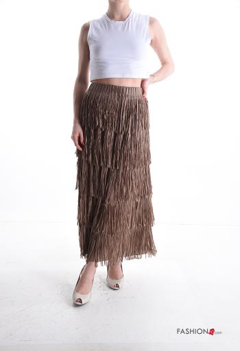 Jupe en Coton à franges - ph 5