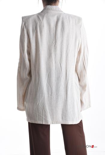 Veste en Lin à boutons - ph 2