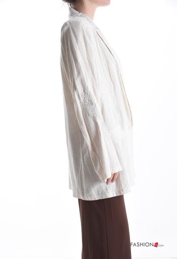 Veste en Lin à boutons - ph 3