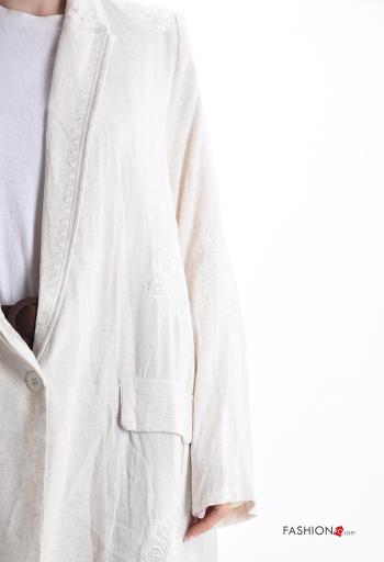 Veste en Lin à boutons - ph 4