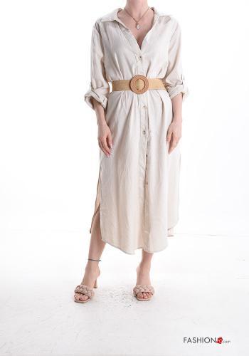 Blusenkleid aus Leinen - ph 1