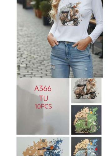 Cotton Long sleeved top