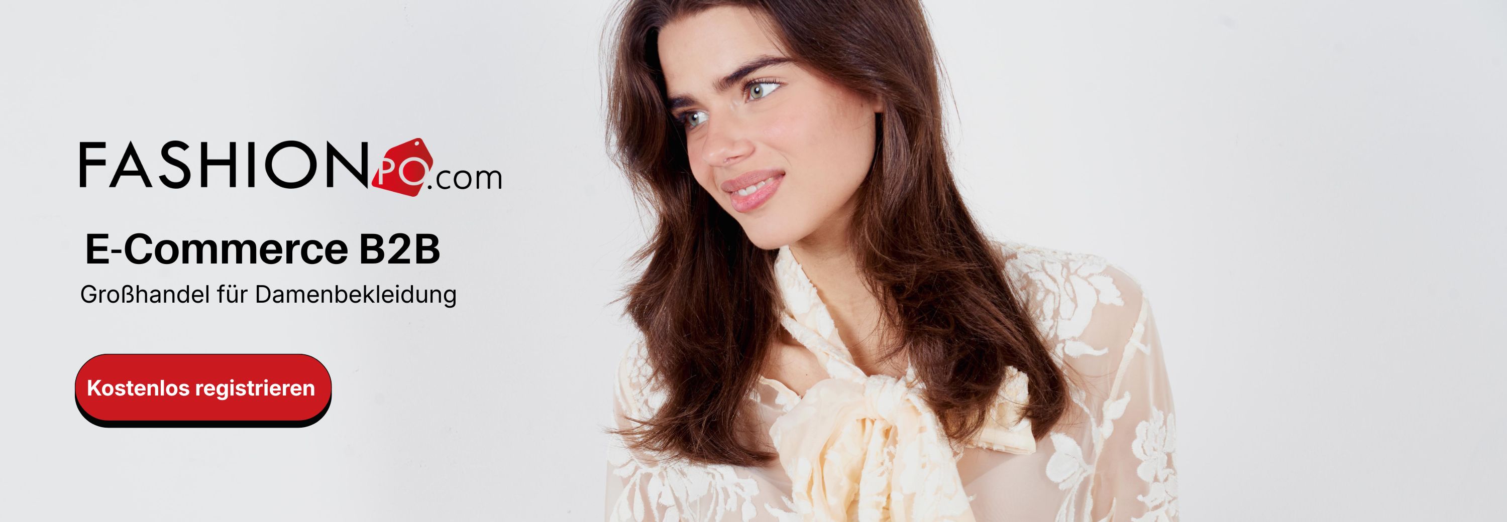 Registrierung, Online Damenbekleidung Großhandel